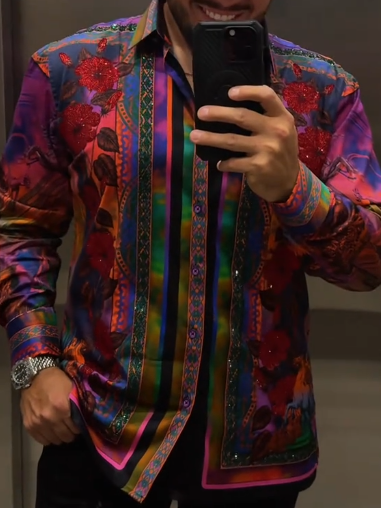 Vibrant Floral Shirt