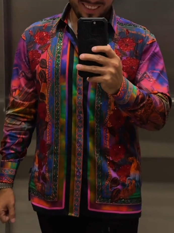 Vibrant Floral Shirt