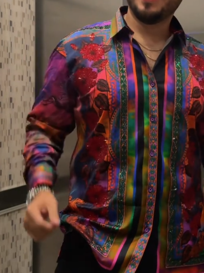 Vibrant Floral Shirt