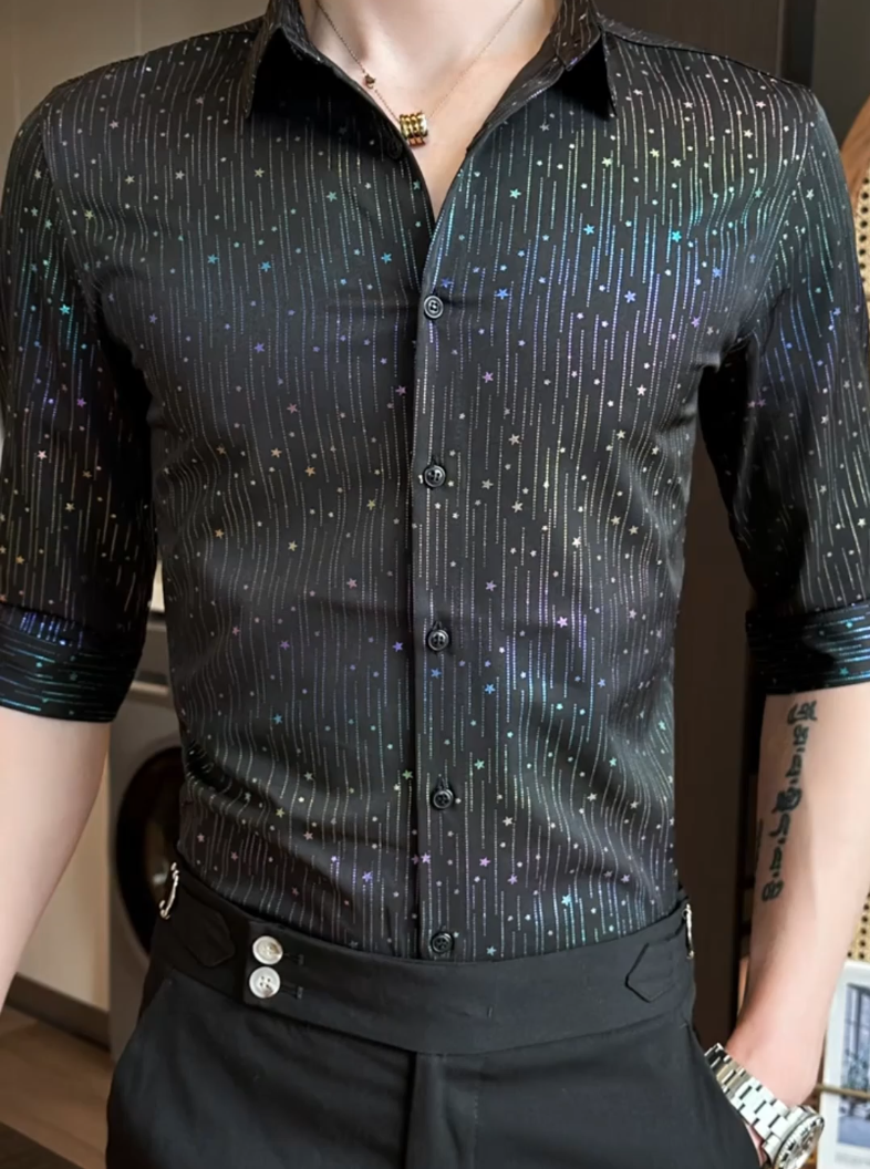 Star Neon Black Shirt