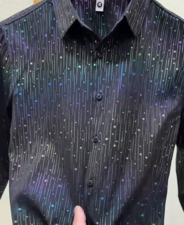 Star Neon Black Shirt