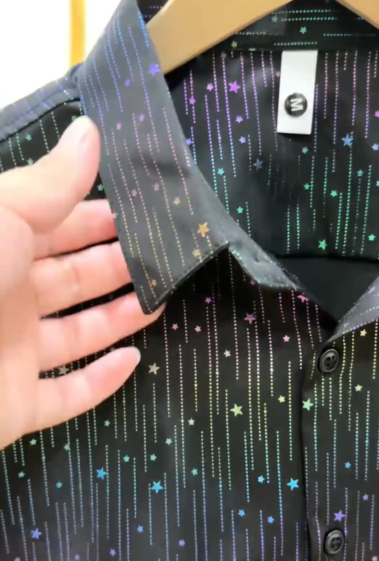 Star Neon Black Shirt