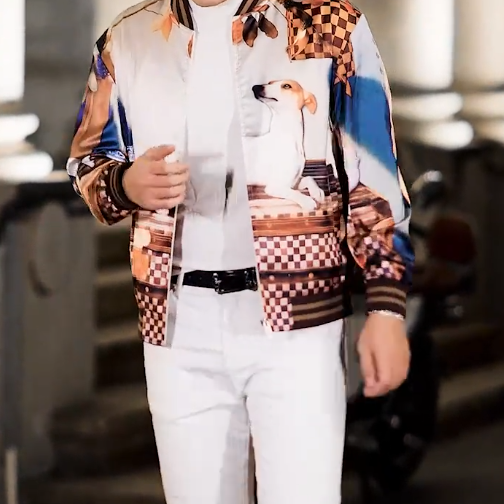 Vibrant Animal Jacket