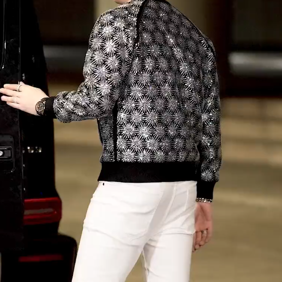 Fireworks sequined jacket