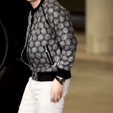 Fireworks sequined jacket