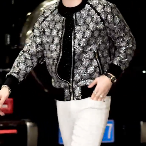 Fireworks sequined jacket