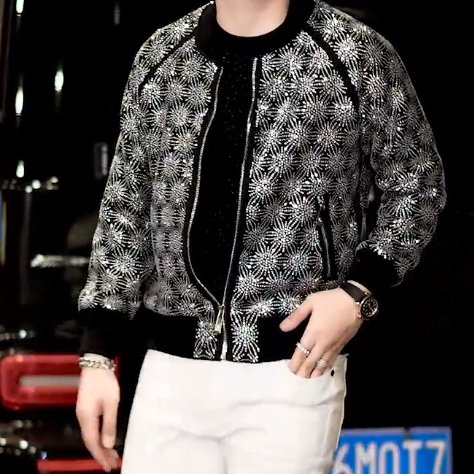 Fireworks sequined jacket