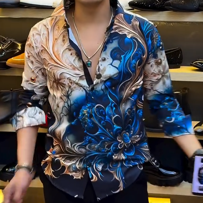 Blue enchantress men's shirt