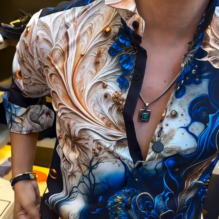 Blue enchantress men's shirt