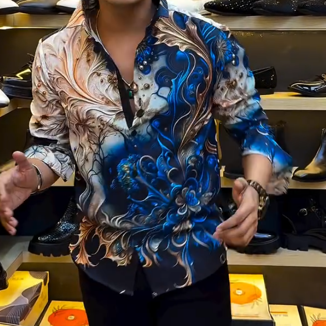 Blue enchantress men's shirt