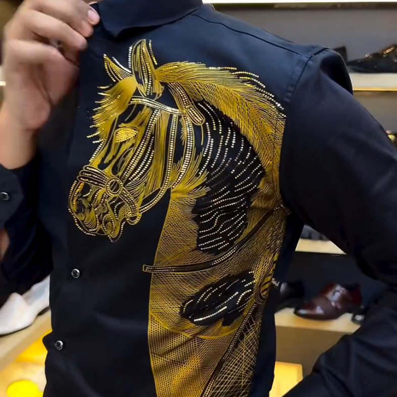 Golden Horse men's shirt