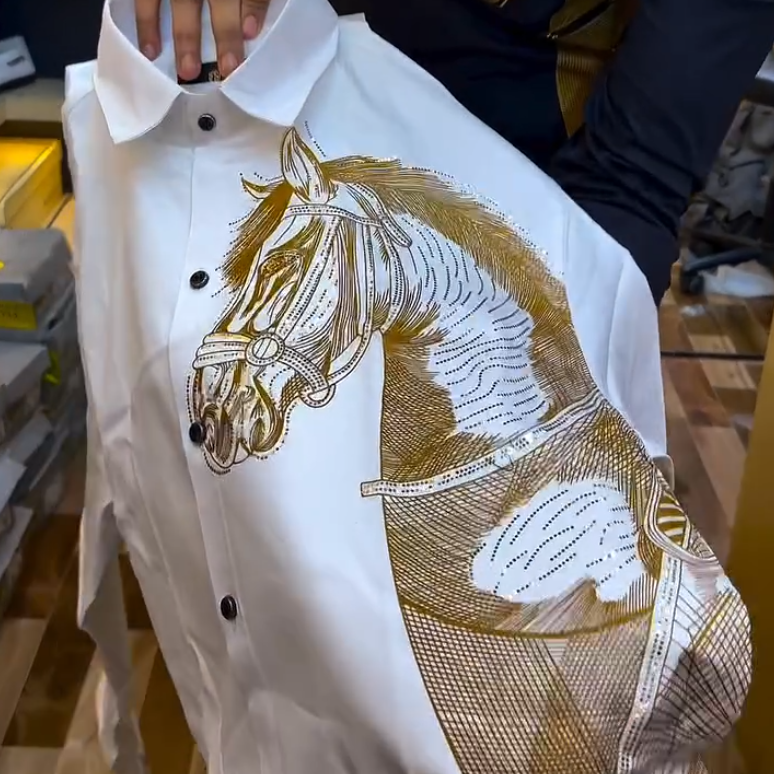 Golden Horse men's shirt