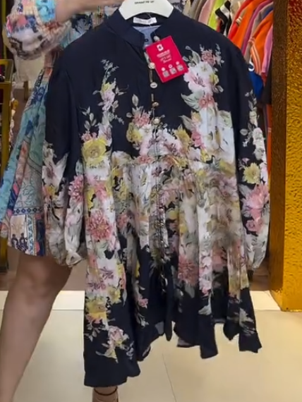 Baroque holiday dress