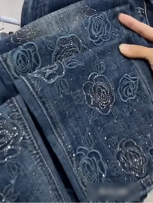Silver Rose Jeans