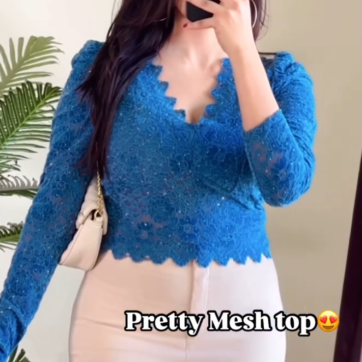 Lace base top