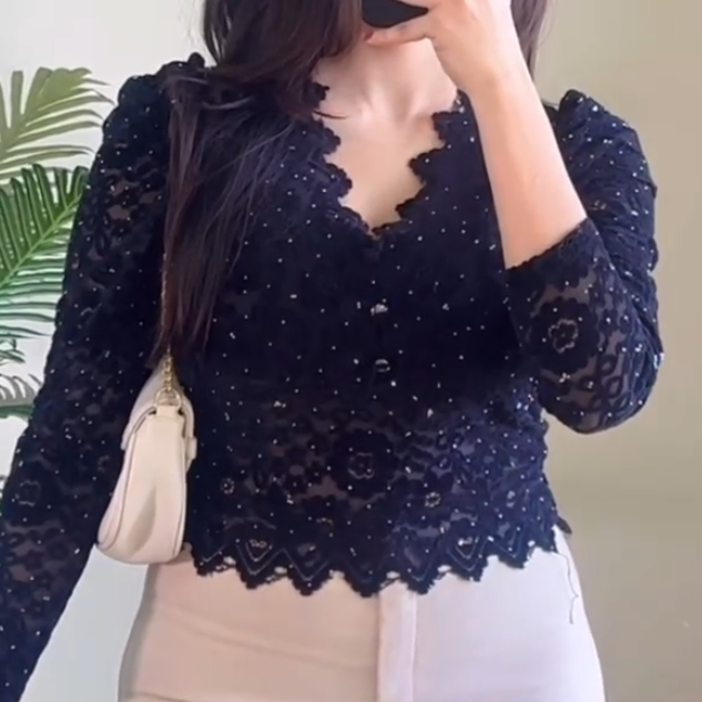 Lace base top