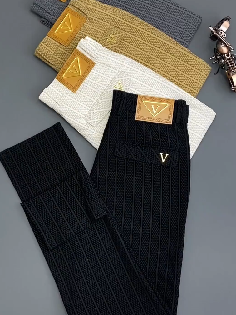 Textured men's pants