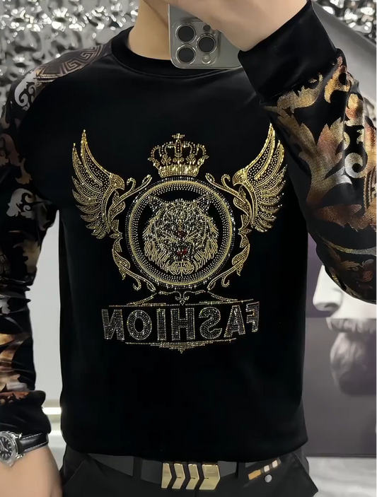 Flying Tiger Sequined Sweatshirt
