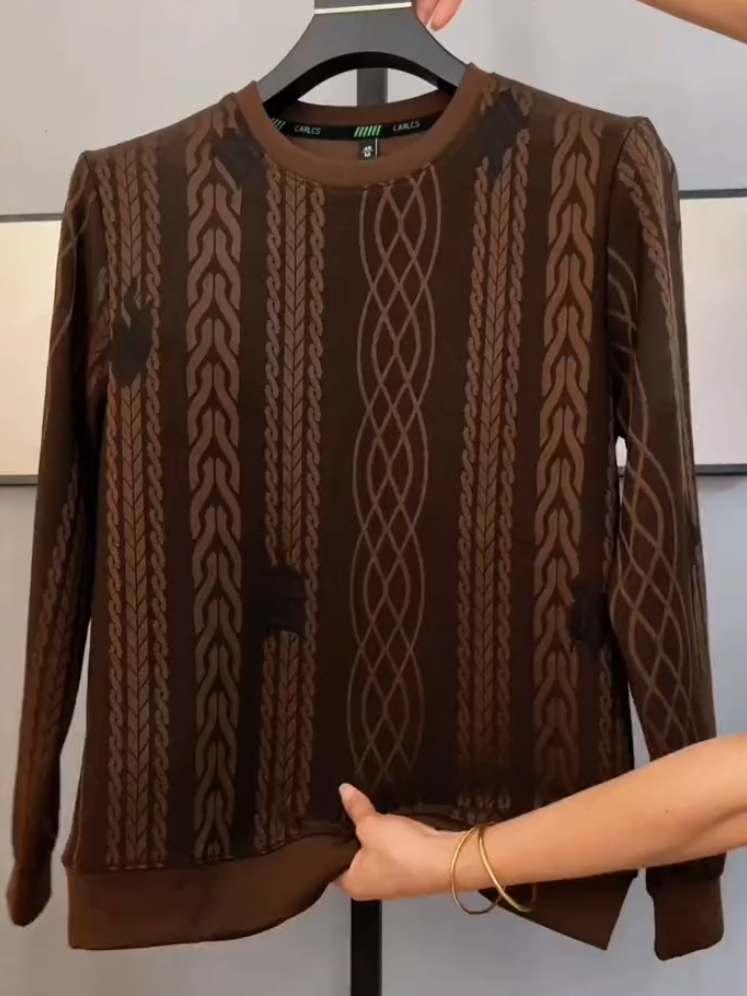 Cable pullover