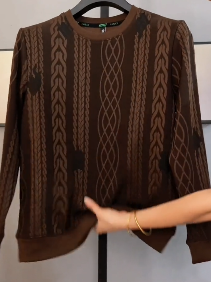 Cable pullover