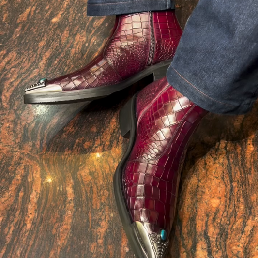 Ruby Red Boots