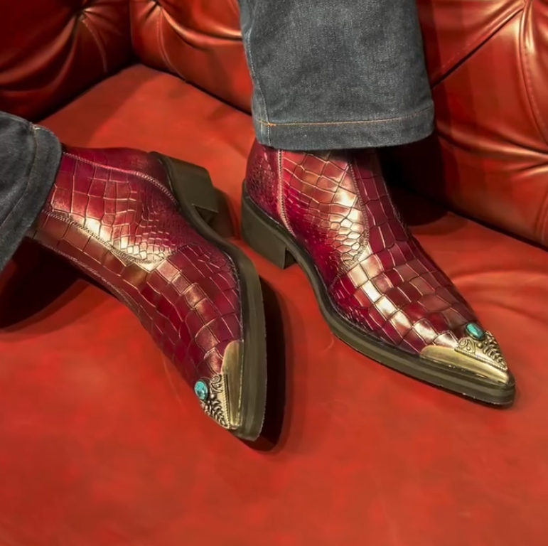 Ruby Red Boots
