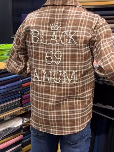 Pearl Checkered Shirt