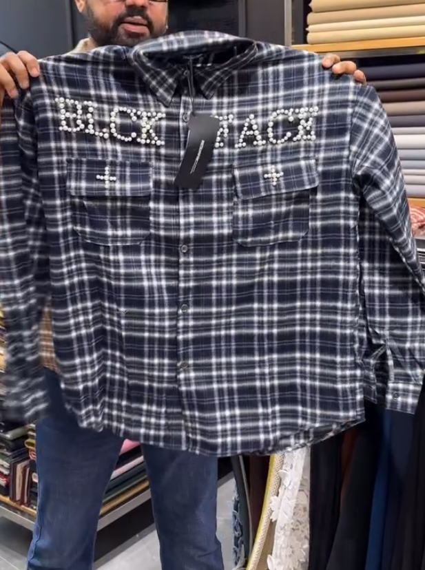 Pearl Checkered Shirt