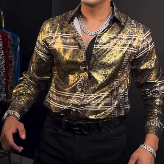 Gold shirt