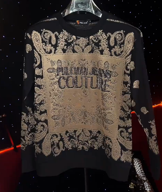 Square Gold Foil Hoodie