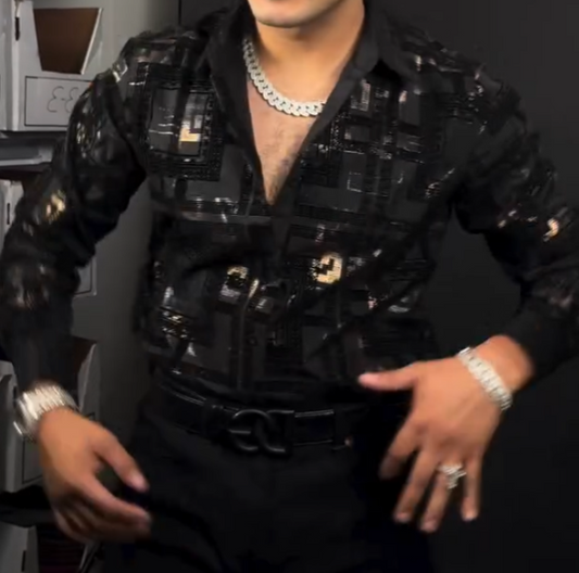 Black & Gold Shirt